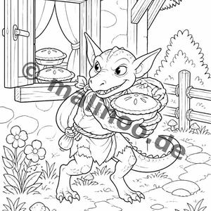 Kobolde kreatives Malbuch ab 6 Jahren – 100 Bilder zum Ausmalen – Geschenkidee für Enkelkinder und Patenkinder (DIN-A4) E3 immagine 4