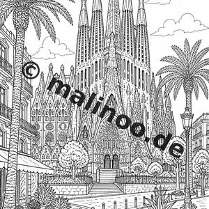 Europe Coloring Book PDF Download digital – 100 coloring pages for children – MEGA BOOK 01 Edition 1 (DIN-A4) image 5