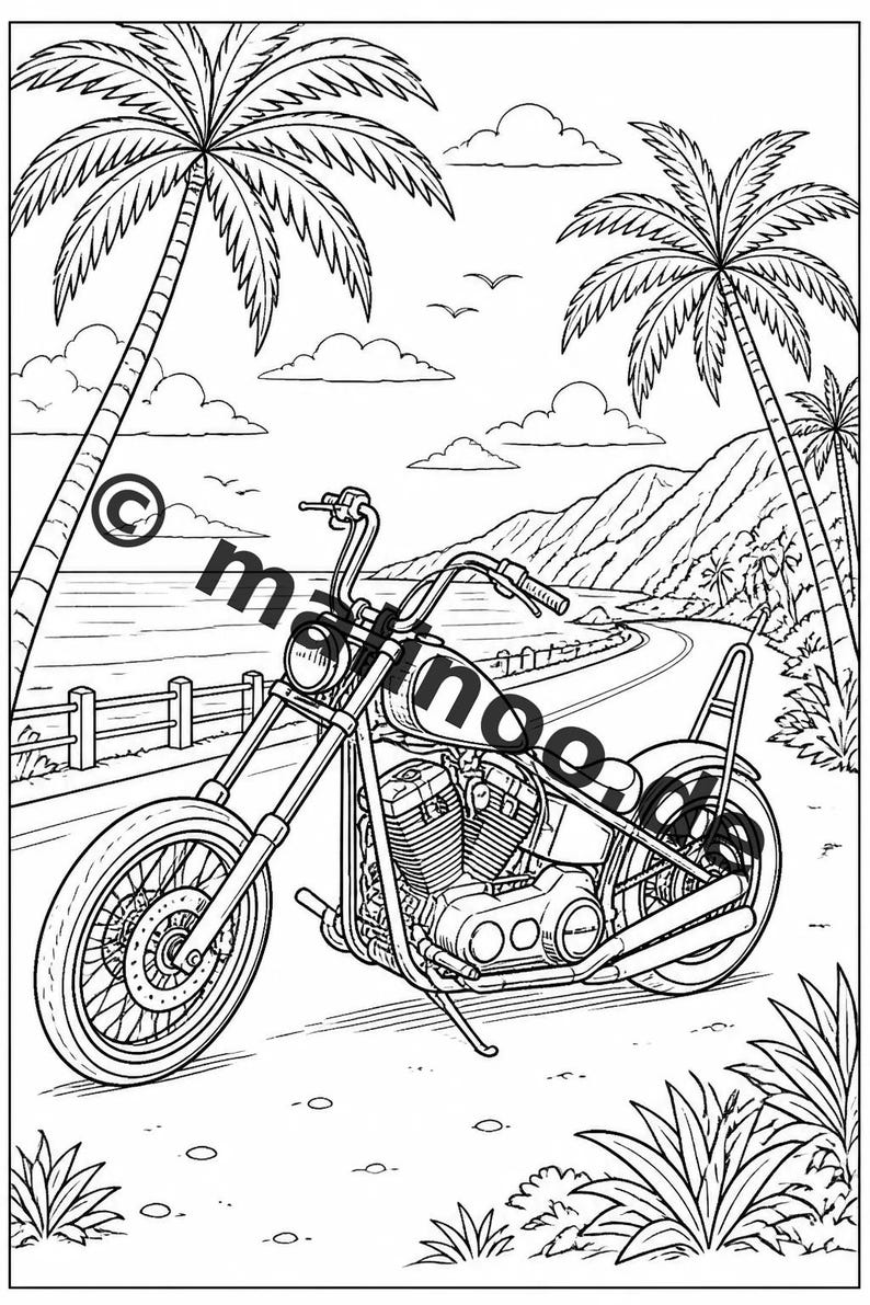 Motorcycle Activity Book for Children – 100 Puzzle and Activity Pages – Printed + Loose E1/B1 (DIN A4) – Gift, Activity image 6