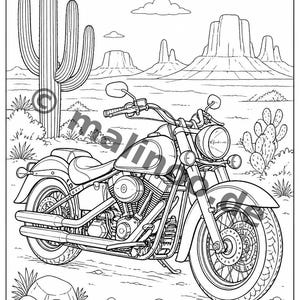 Motorcycle Activity Book for Children – 100 Puzzle & Activity Pages – Bound or Loose, Edition 02 (DIN A4) – Gift, Activity image 3