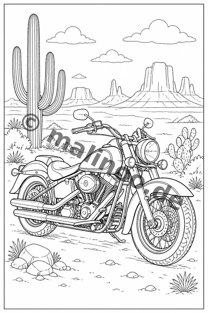Motorcycle Activity Book for Children – 100 Puzzle & Activity Pages – Bound or Loose, Edition 02 (DIN A4) – Gift, Activity image 3