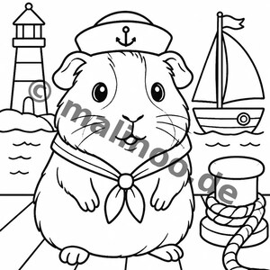 Guinea Pig Activity Book for Children – 100 Puzzle & Activity Pages – Bound or Loose, Edition 02 (DIN A4) – Gift, Activity image 16