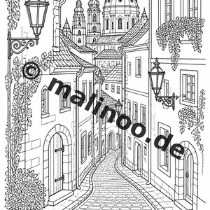 Europa Malbuch PDF Download digital – 20 Ausmalbilder für Kinder – Buch 01 Edition 1 (DIN-A4) Bild 18