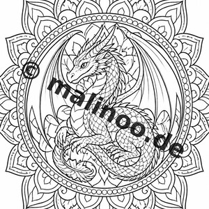 Mandala Kleurboek PDF Download Digitaal – 100 Kleurplaten voor Kinderen – MEGA BOEK 03 Editie 1 (DIN A4) afbeelding 12