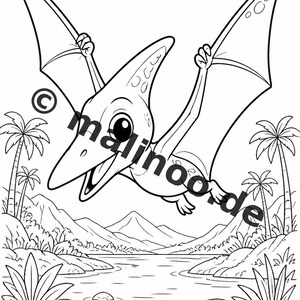 20 Baby Dinosaur Colors for Ages 8 and Up – Gift for Grandchildren, Godchildren, Nieces and Nephews – Printable Coloring Book (PDF) E4/B1 image 12