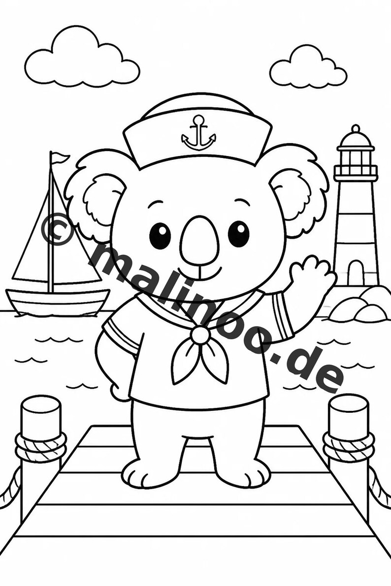 コアラの子供向けアクティビティブック – パズルとアクティビティページ100ページ – 印刷済み＋バラバラ E1/B1 (DIN A4) – ギフト、アクティビティ、アドベントカレンダー 画像 6