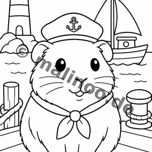 Guinea Pig Activity Book for Children – 100 Puzzle & Activity Pages – Bound or Loose, Edition 02 (DIN A4) – Gift, Activity image 4