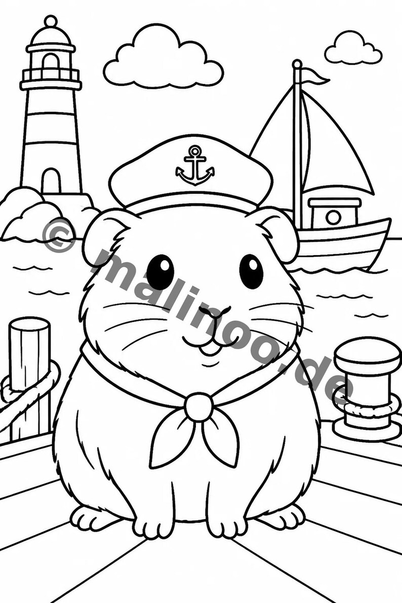 Guinea Pig Activity Book for Children – 100 Puzzle & Activity Pages – Bound or Loose, Edition 02 (DIN A4) – Gift, Activity image 4