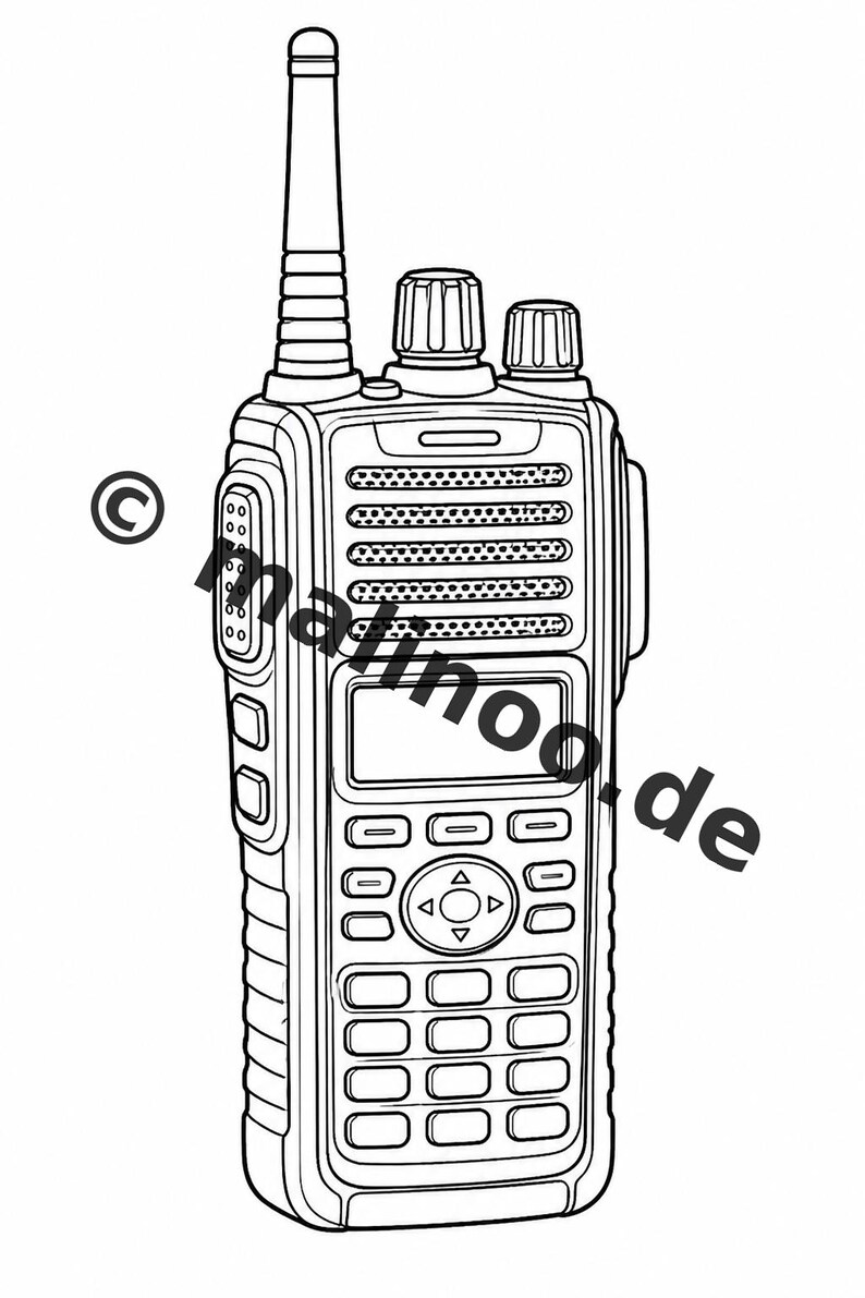 Police Coloring Book for Kids – 100 Coloring Pages – PDF Download E1/B4 (DIN-A4) – Gift, Activity, Advent Calendar, Birthday image 11