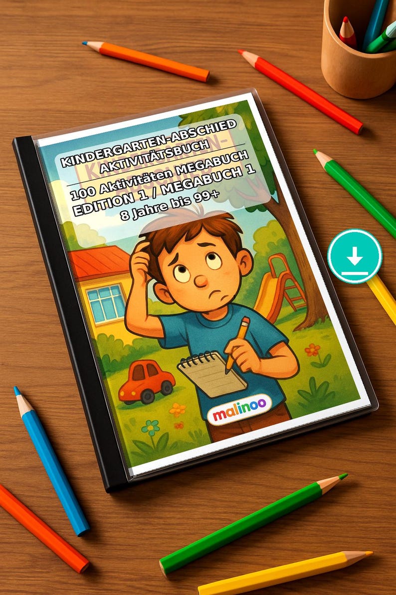 100 Kindergarten Graduation Puzzles for Ages 8 and Up – Party Favors for Children's Birthdays and Parties – Activity Sheets (PDF) E1 image 1