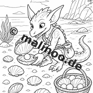 Kobolde Malbuch PDF Download digital – 100 Ausmalbilder für Kinder – MEGABUCH 01 Edition 1 (DIN-A4) image 11