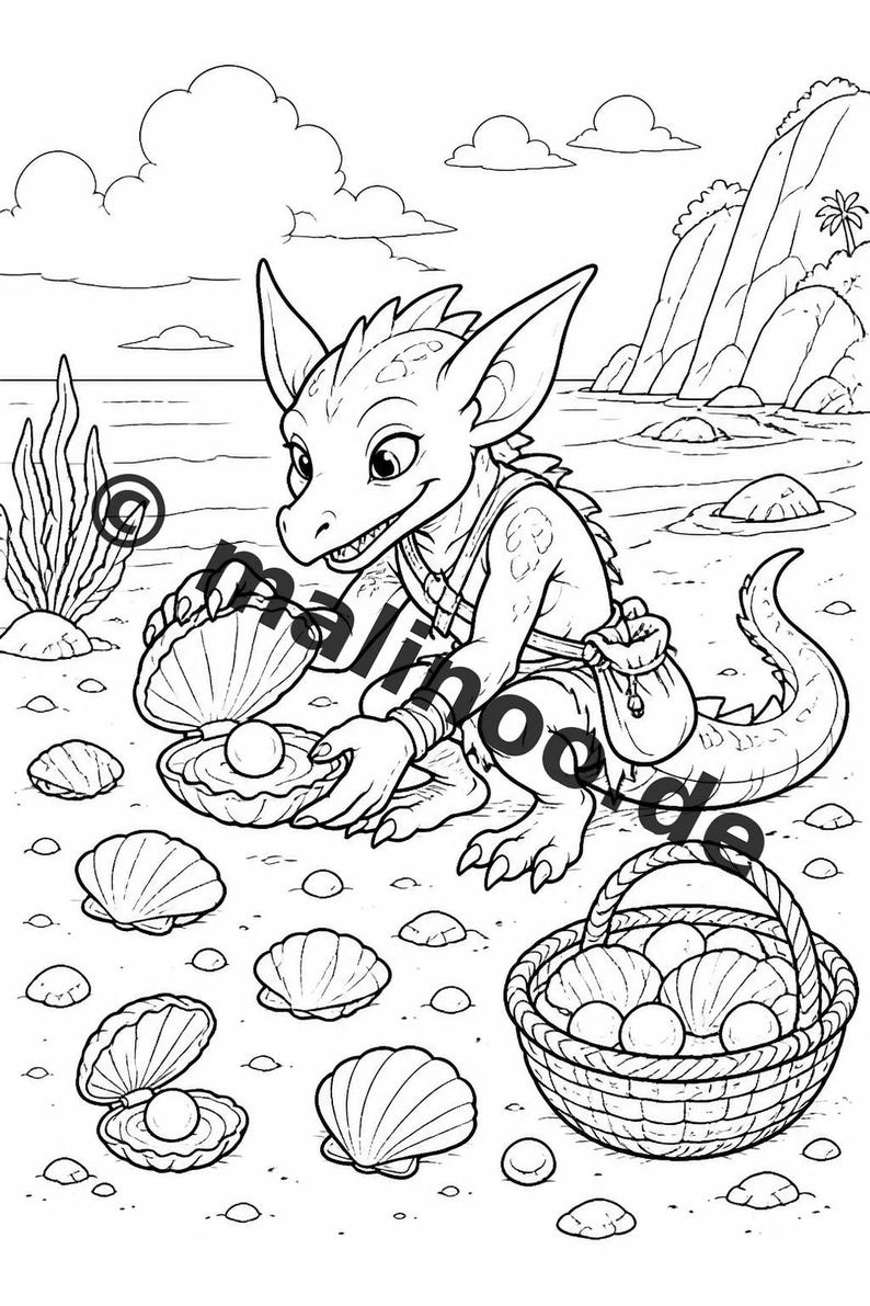 Kobolde Malbuch PDF Download digital – 100 Ausmalbilder für Kinder – MEGABUCH 01 Edition 1 (DIN-A4) image 11