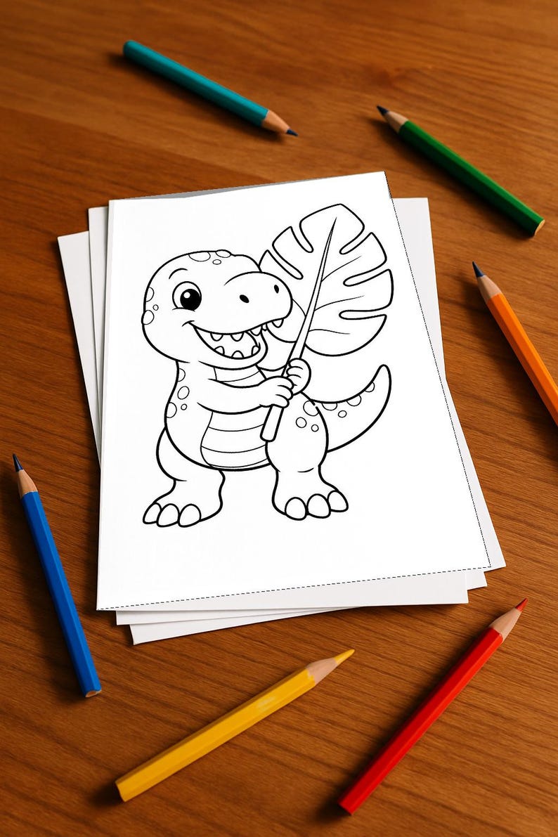 Libro de actividades de dinosaurios para niños – 100 páginas de rompecabezas y actividades – Impreso + hojas sueltas E1/B1 (DIN A4) – Regalo, Actividad imagen 1