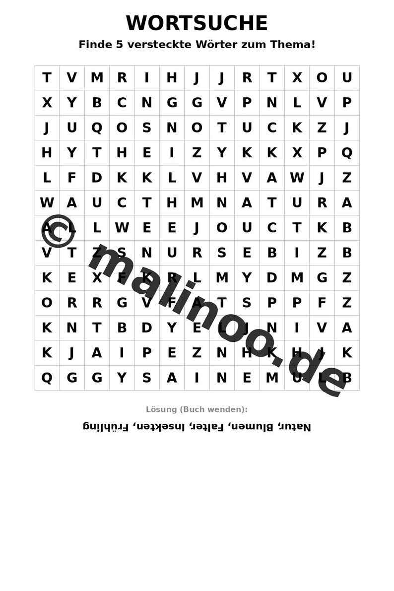Schmetterlinge Aktivitätsbuch PDF Download digital – 100 Rätsel- und Aktivitätsseiten für Kinder – MEGABUCH 01 Edition 1 (DIN-A4) Bild 11