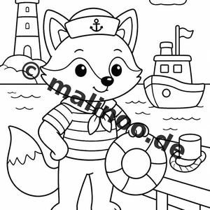 Livre d'activités sur le thème des renards pour enfants – 100 pages de jeux et d'activités – Imprimé + feuilles détachables format E1/B1 (DIN A4) – Cadeau, activité, calendrier de l'Avent image 6