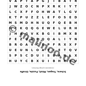 Instant PDF download – Last-minute gift: Big Sister Puzzle Book to print with 50 puzzle and activity pages E1/B2 image 11