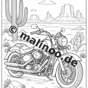 Motorcycle Activity Book for Children – 100 Puzzle and Activity Pages – Printed + Loose E1/B1 (DIN A4) – Gift, Activity image 3