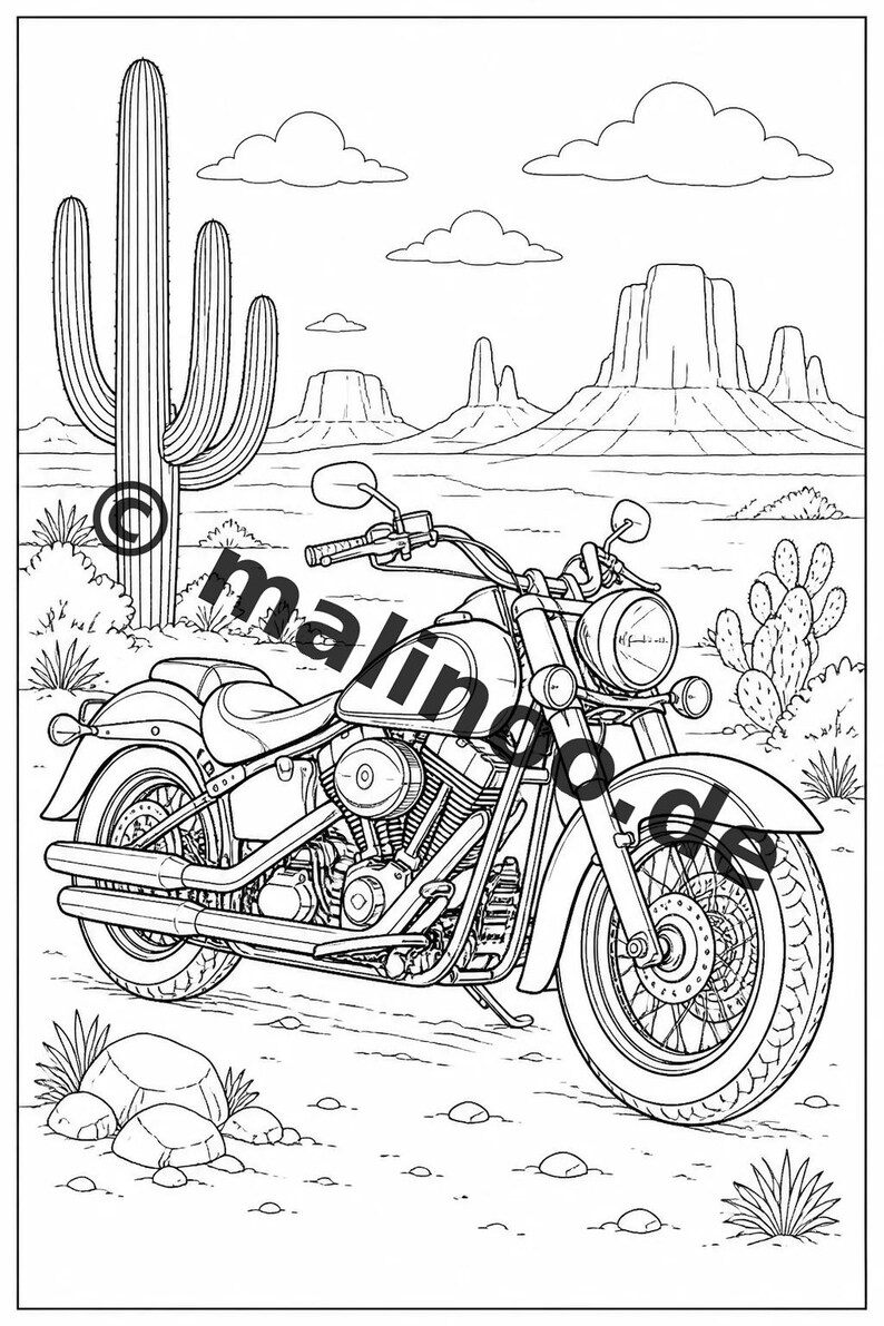 Motorcycle Activity Book for Children – 100 Puzzle and Activity Pages – Printed + Loose E1/B1 (DIN A4) – Gift, Activity image 3