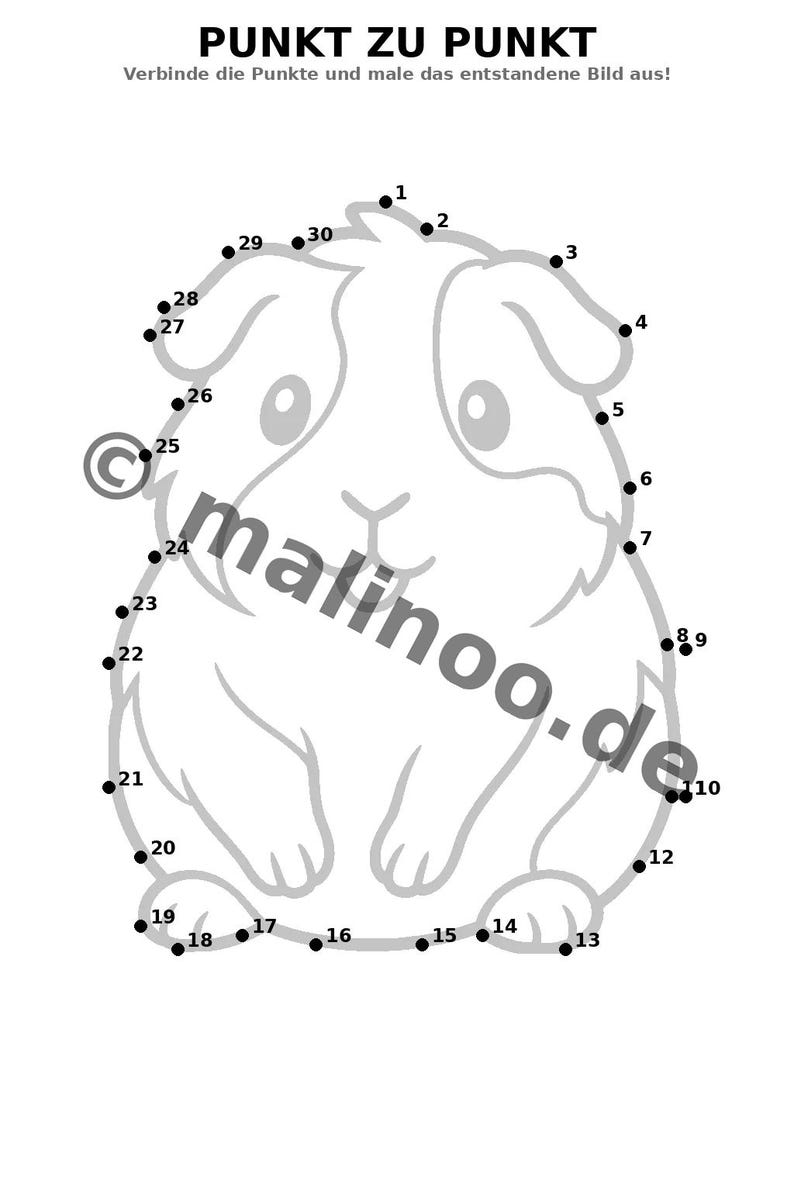 Guinea Pig Activity Book for Children – 100 Puzzle & Activity Pages – Bound or Loose, Edition 02 (DIN A4) – Gift, Activity image 19