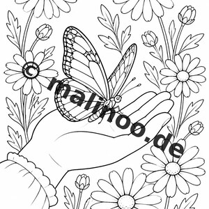 Schmetterlinge Aktivitätsbuch PDF Download digital – 100 Rätsel- und Aktivitätsseiten für Kinder – MEGABUCH 01 Edition 1 (DIN-A4) Bild 6