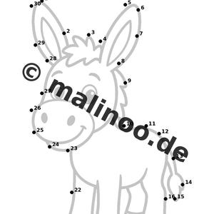 Donkey Activity Book for Children – 100 Puzzle and Activity Pages – Printed + Loose E1/B1 (DIN-A4) – Gift, Activity, Advent Calendar image 11