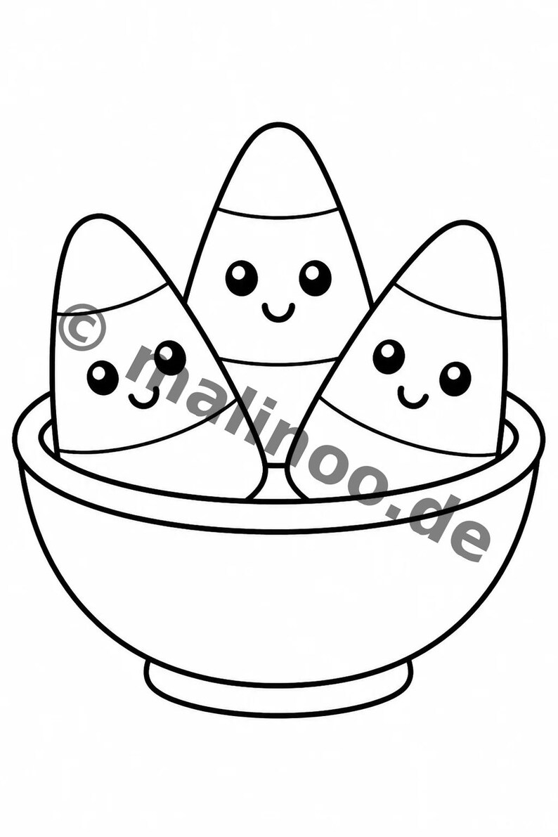 Halloween coloring pages for children – a quiet activity for rainy days at home – 100 coloring pages (PDF) E1 image 4