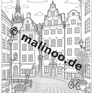 Europa Målarbok PDF Ladda ner digitalt – 20 målarbilder för barn – Bok 06 Utgåva 1 (DIN-A4) bild 11