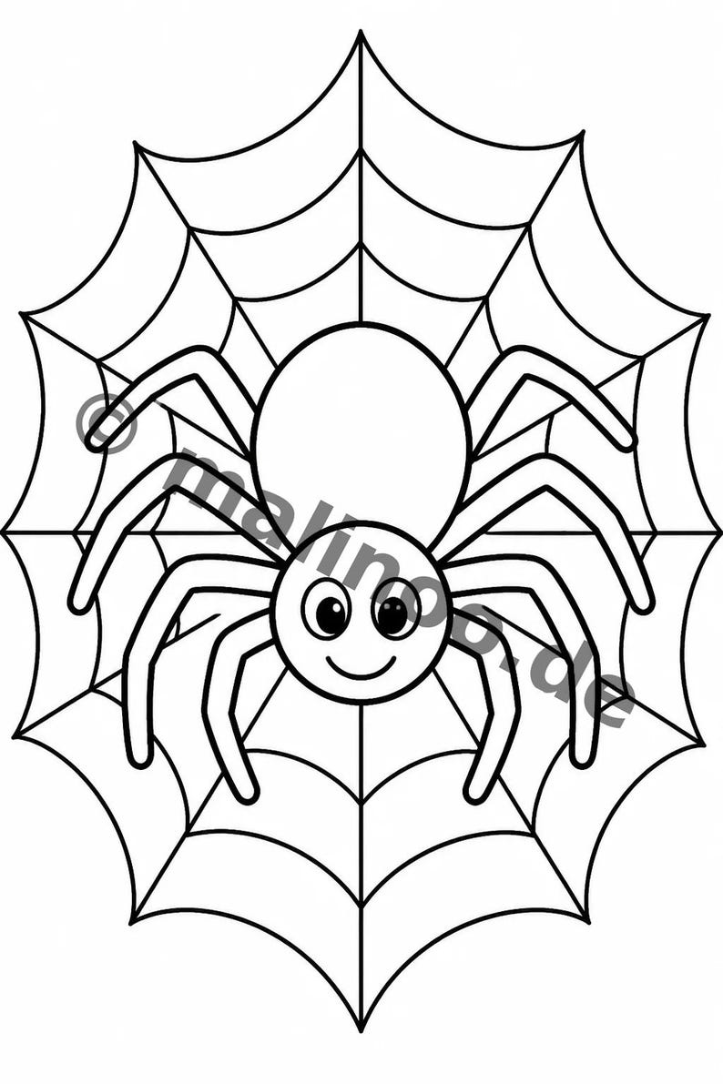 Halloween coloring pages for children – a quiet activity for rainy days at home – 100 coloring pages (PDF) E1 image 7