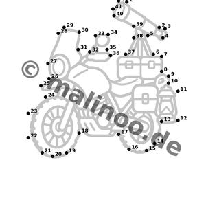 Motorcycle Activity Book for Children – 100 Puzzle & Activity Pages – Bound or Loose, Edition 02 (DIN A4) – Gift, Activity image 15