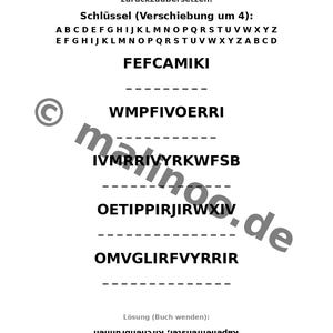 Taufe Aktivitätsbuch als PDF für Kinder – Ostergeschenk und Füllung fürs Osternest – 50 Rätsel- und Aktivitätsseiten E1/B2 Bild 7