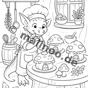 Kobolde kreatives Malbuch ab 6 Jahren – 100 Bilder zum Ausmalen – Geschenkidee für Enkelkinder und Patenkinder (DIN-A4) E3 immagine 13