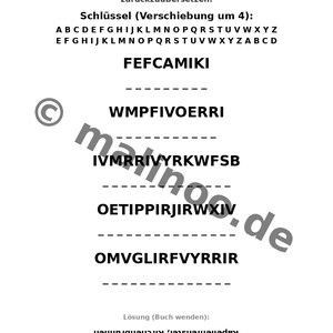 Taufe Rätselblätter zum Ausdrucken für Kinder – Denksport und Knobelspaß für schlaue Kinder – 50 Rätsel- und Aktivitätsseiten (PDF) E1/B1 Bild 7