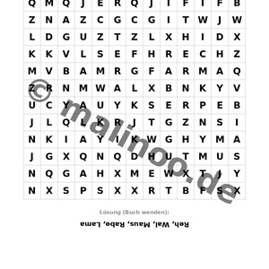 100 magische dierenpuzzels voor kinderen vanaf 8 jaar – Activiteiten om verveling op regenachtige dagen te verdrijven – Printbaar puzzelboek (PDF) E1 afbeelding 11