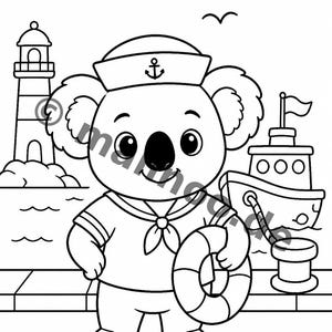 Instant PDF download – Last-minute gift: Koala's puzzle book with 100 puzzle and activity pages E1 image 6