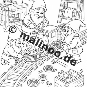 Present till små älvfantaster: Kreativ målarbok med älvor och 100 målarbilder (PDF) E2 bild 12