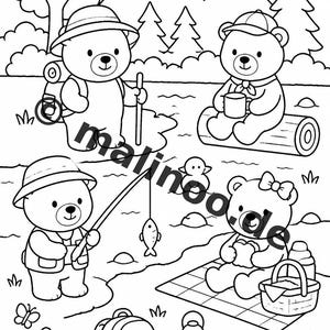 Bären Aktivitätsbuch Kinder – 100 Rätsel- und Aktivitätsseiten – gedruckt+lose E1/B1 (DIN-A4) – Geschenk, Beschäftigung, Adventskalender Bild 5