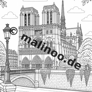 Europa Malbuch Kinder – 20 Ausmalbilder – PDF Download E1/B3 (DIN-A4) – Mitgebsel, Geschenk, Kindergeburtstag, Gastgeschenk Bild 10