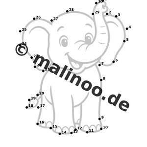 Elephant Activity Book for Children – 100 Puzzle and Activity Pages – Printed + Loose E1/B1 (DIN A4) – Gift, Activity, Advent Calendar image 11