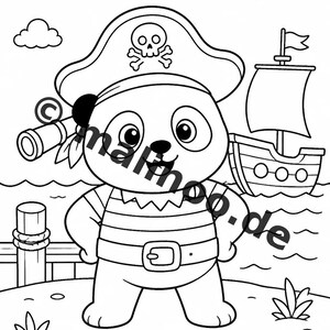Panda's Activity Book for Children – 100 Puzzle and Activity Pages – Printed + Loose E1/B1 (DIN A4) – Gift, Activity, Advent Calendar image 6
