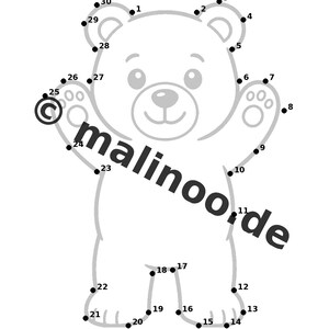 Bären Aktivitätsbuch Kinder – 100 Rätsel- und Aktivitätsseiten – gedruckt+lose E1/B1 (DIN-A4) – Geschenk, Beschäftigung, Adventskalender Bild 11