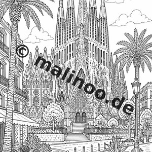 Europa Malbuch Kinder – 20 Ausmalbilder – PDF Download E1/B1 (DIN-A4) – Mitgebsel, Geschenk, Kindergeburtstag, Gastgeschenk Bild 5