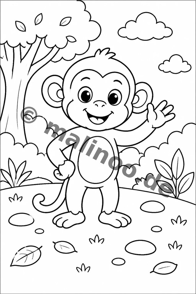Last-minute gift as an instant download for printing: Monkey puzzle book with 100 puzzle and activity pages (PDF) E1 image 7