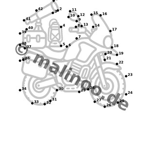 Motorcycle Activity Book for Children – 100 Puzzle & Activity Pages – Bound or Loose, Edition 02 (DIN A4) – Gift, Activity image 18