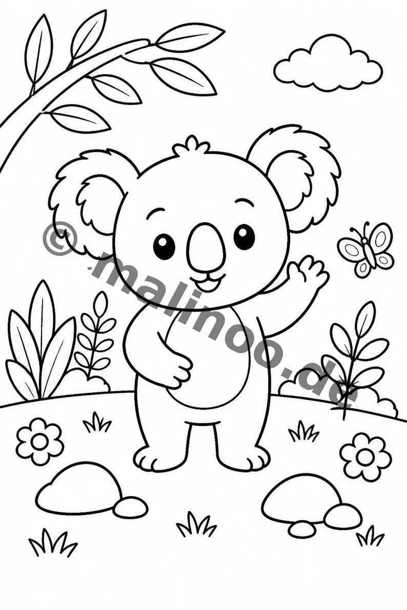 Instant PDF download – Last-minute gift: Koala's puzzle book with 100 puzzle and activity pages E1 image 5
