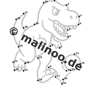 Libro de actividades de dinosaurios para niños – 100 páginas de rompecabezas y actividades – Impreso + hojas sueltas E1/B1 (DIN A4) – Regalo, Actividad imagen 11