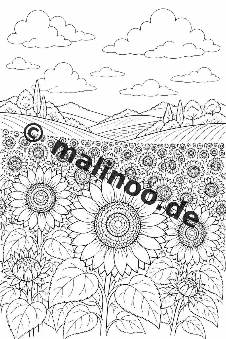 Blumen Aktivitätsbuch PDF Download digital – 100 Rätsel- und Aktivitätsseiten für Kinder – MEGABUCH 01 Edition 1 (DIN-A4) image 3