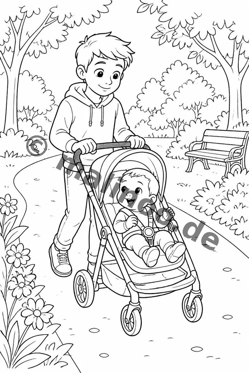 Großer Bruder Beschäftigungsblätter ab 8 Jahren – 50 Seiten zum Rätseln – Geschenk für Enkel, Patenkind, Nichte und Neffe (PDF) E1/B1 Bild 3