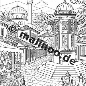 Europa Malbuch PDF Download digital – 20 Ausmalbilder für Kinder – Buch 01 Edition 1 (DIN-A4) Bild 14