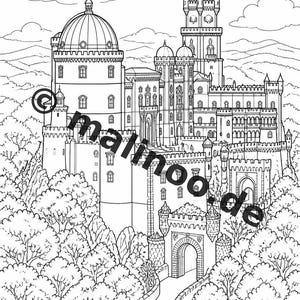 Europa Malbuch PDF Download digital – 20 Ausmalbilder für Kinder – Buch 01 Edition 1 (DIN-A4) Bild 20