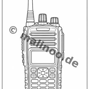 Libro para colorear de policías para niños: un descanso creativo sin pantallas – 20 páginas para colorear (DIN A5) E1/B1-5 imagen 15